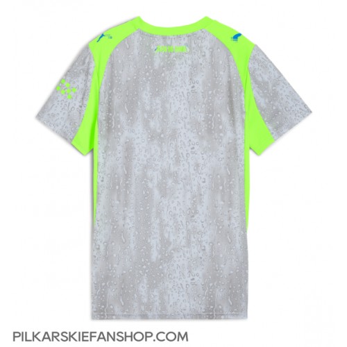 Koszulka piłkarska Manchester City Strój Trzeci dla kobiety 2025-26 tanio Krótki Rękaw Koszulka piłkarska Manchester City Strój Trzeci dla kobiety 2025-26 tanio Krótki Rękaw